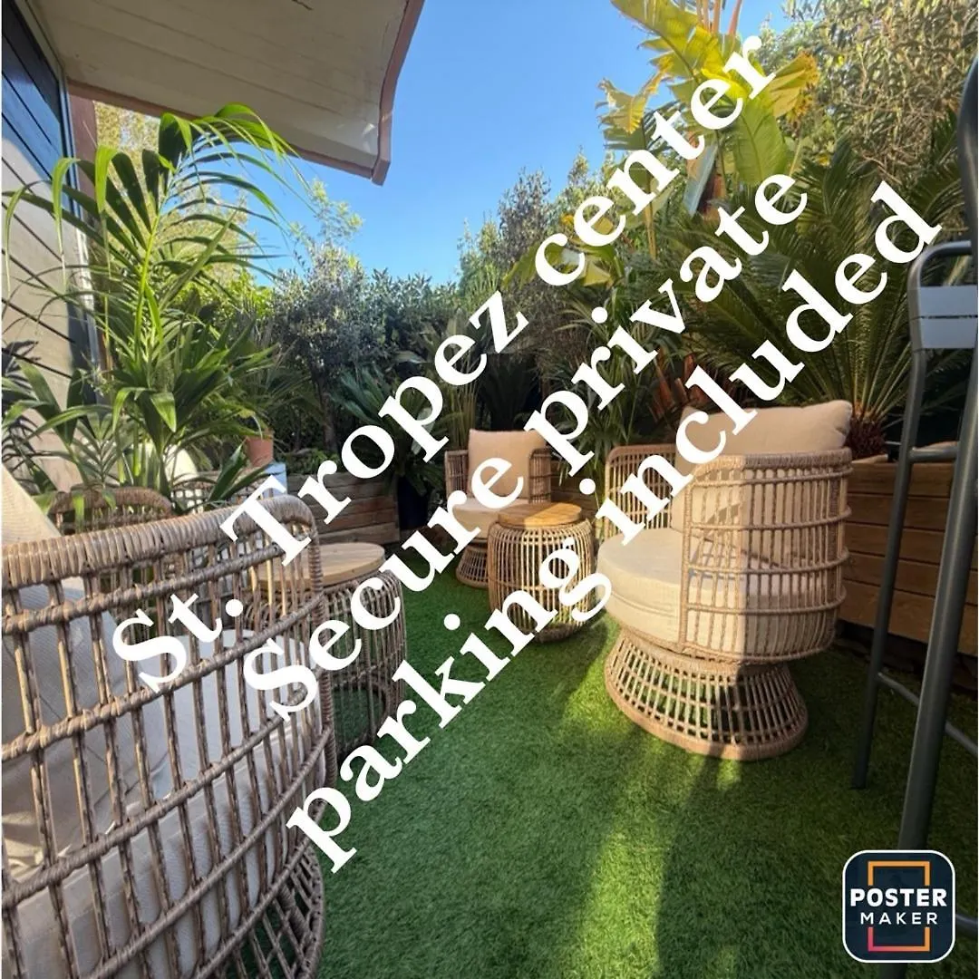 Apartament Saint Tropez Centre Parking Et Jardin Prive Inclus